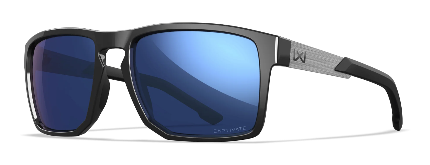 WILEY X Apex Captivate - Black/Blue Gloss