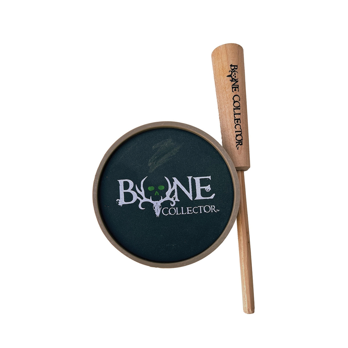 Bone Collector Lights Out Slate Turkey Pot Call, Black/Brown