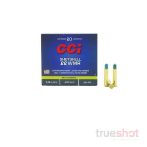 CCI - Pest Control - 22 WMR - #12 Shot - 1/8 oz. - 1000 FPS - 1000