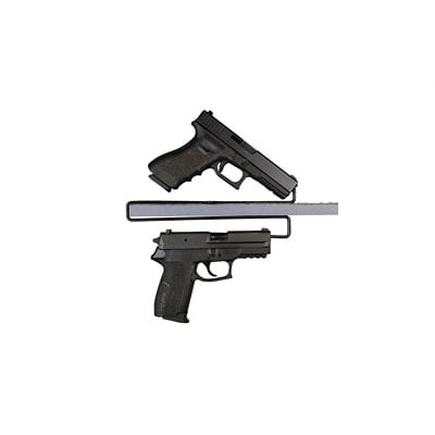 Gun Storage Solutions Over Under Handgun Hangers, 2 pack - OUHH2