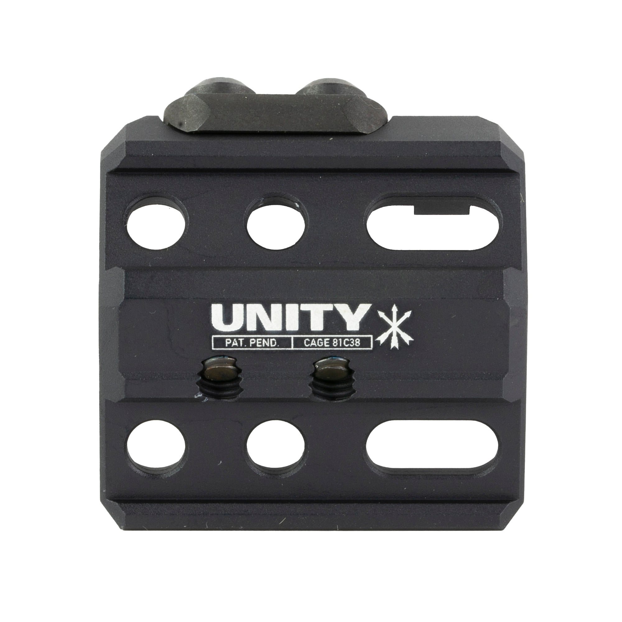 Unity Tactical FUSION, Micro Hub Base, Anodized Finish, Black