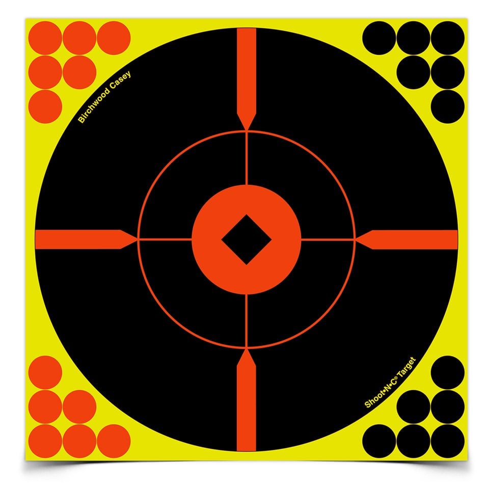 Birchwood Casey Shoot-N-C 12" BMW Bull's-Eye Target - 5 Targets - 34015