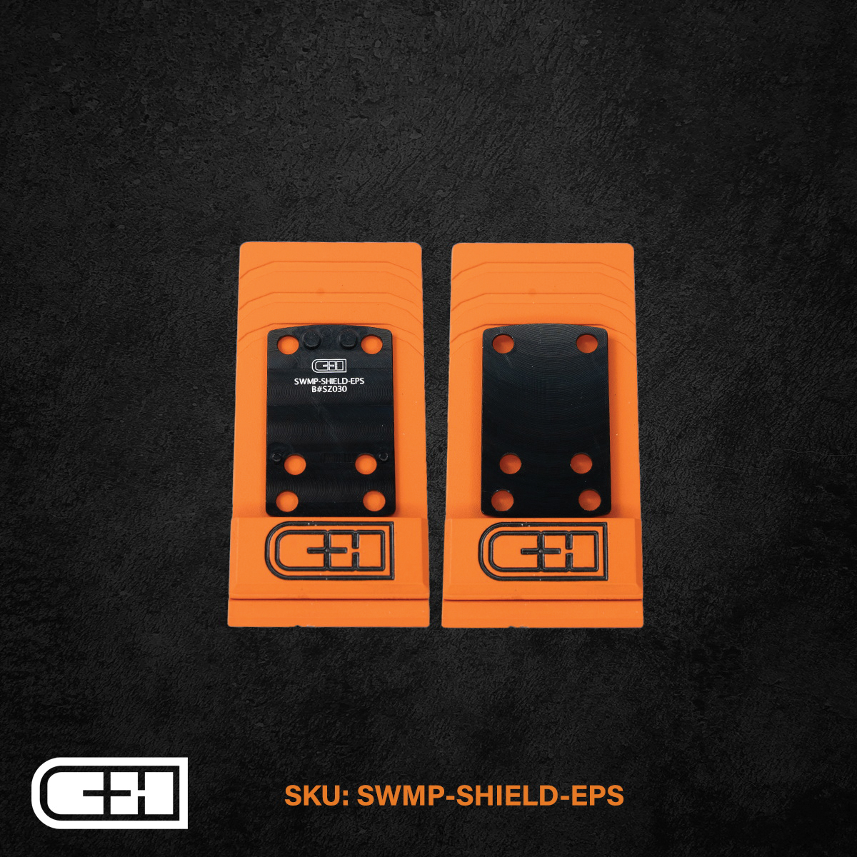 C&H Precision Optic Plate - S&W MP Shield to Holosun EPS - SWMP-SHIELD-EPS