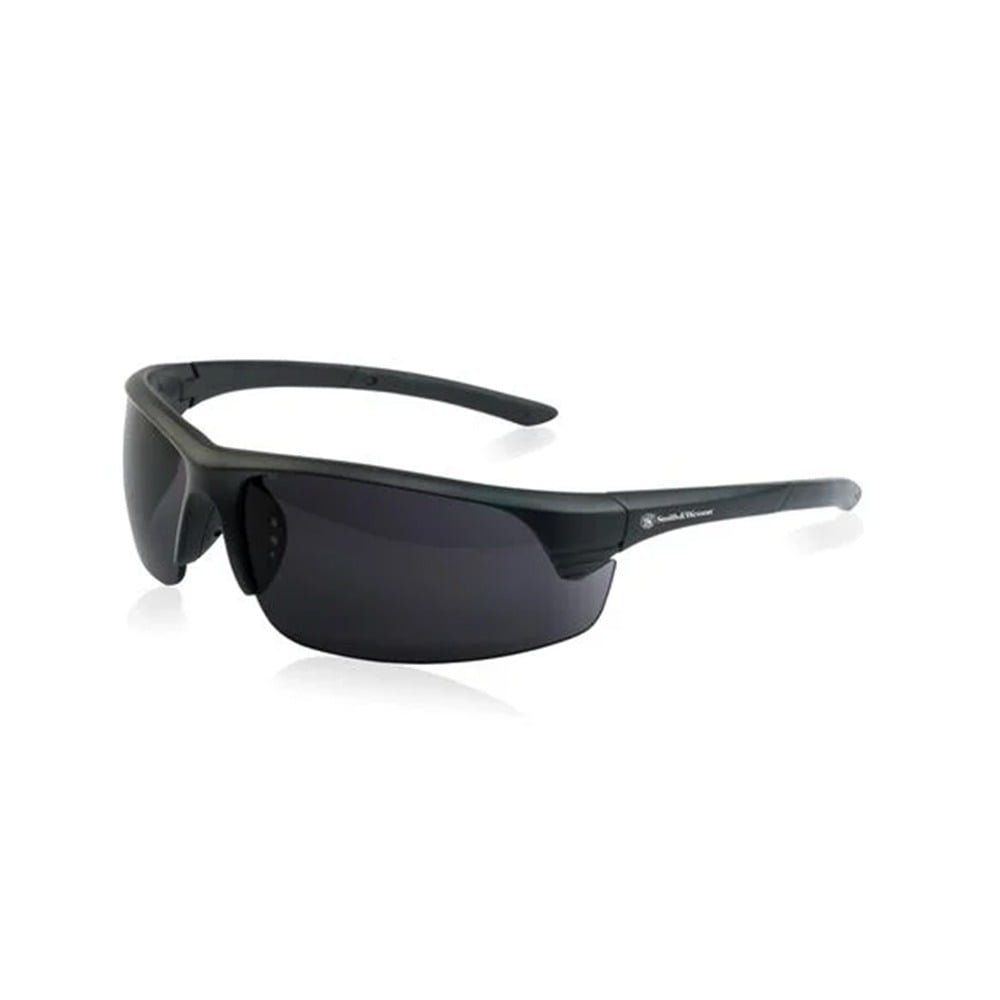 Smith & Wesson Corporal Half Frame Shooting Glasses, Black/Smoke