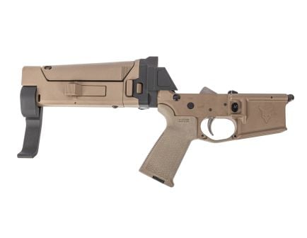 PSA Lower Complete, JAKL 5.56 NATO MOE EPT, F5 Brace, FDE
