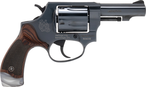 Heritage Roscoe 38 Special Revolver - 3" Barrel, Rosewood/Pearl