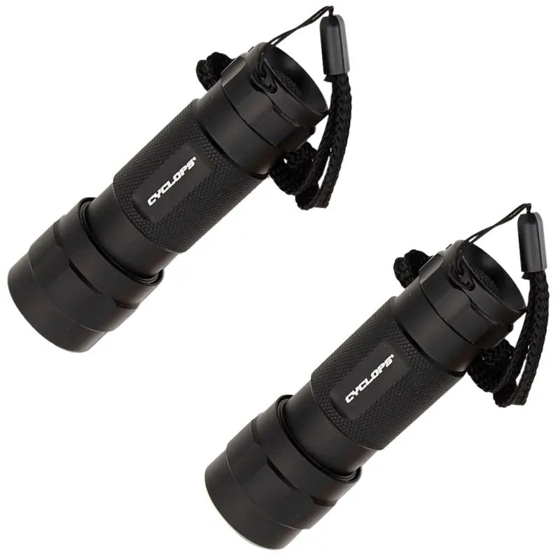 Cyclops CYCFL142PK 14 LED Flashlight Black Anodized 80 Lumens White 14 LED