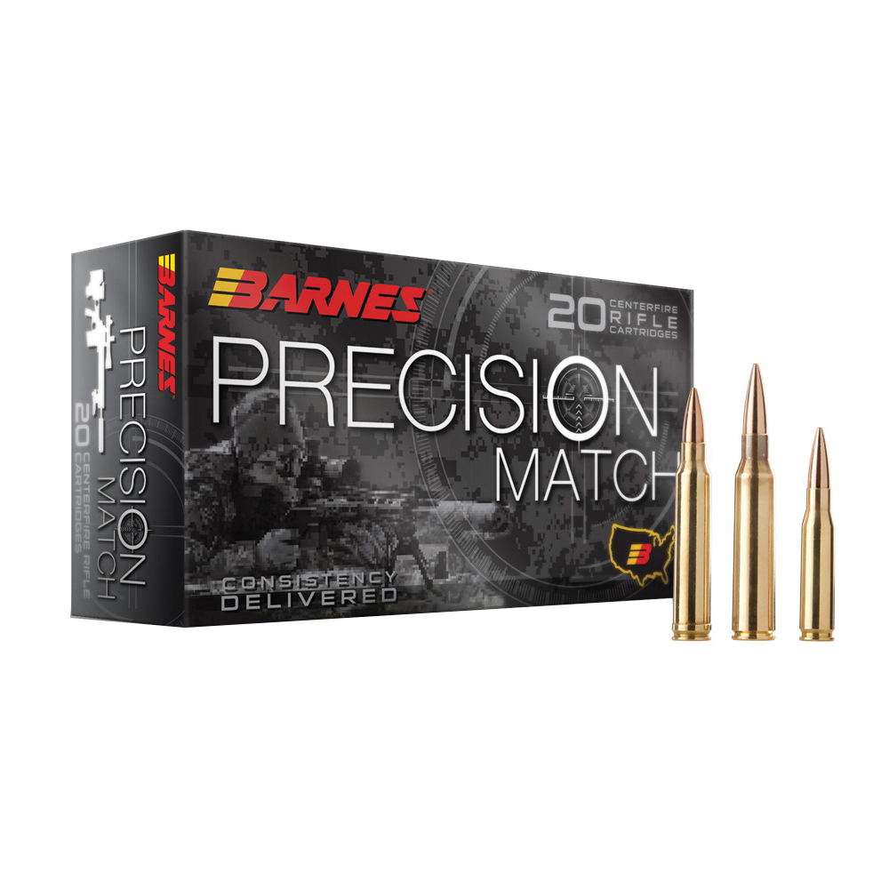 Barnes Precision Match .223 Remington 77 gr OTBT 20rds
