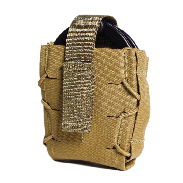 High Speed Gear Inc. Gen 2 Taco 4" x 3.50" x 1.50" Handcuff Holder, Coyote Brown