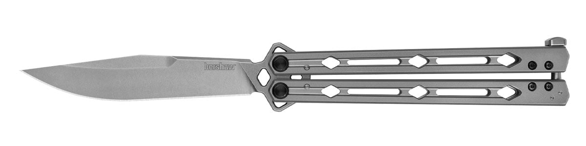 Kershaw LUCHA Stainless Steel Butterfly Knife- 5150