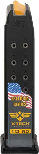 XTECH TACTICAL MAGAZINE FOR - GLOCK 19 10RD FREEDOM SERIES
