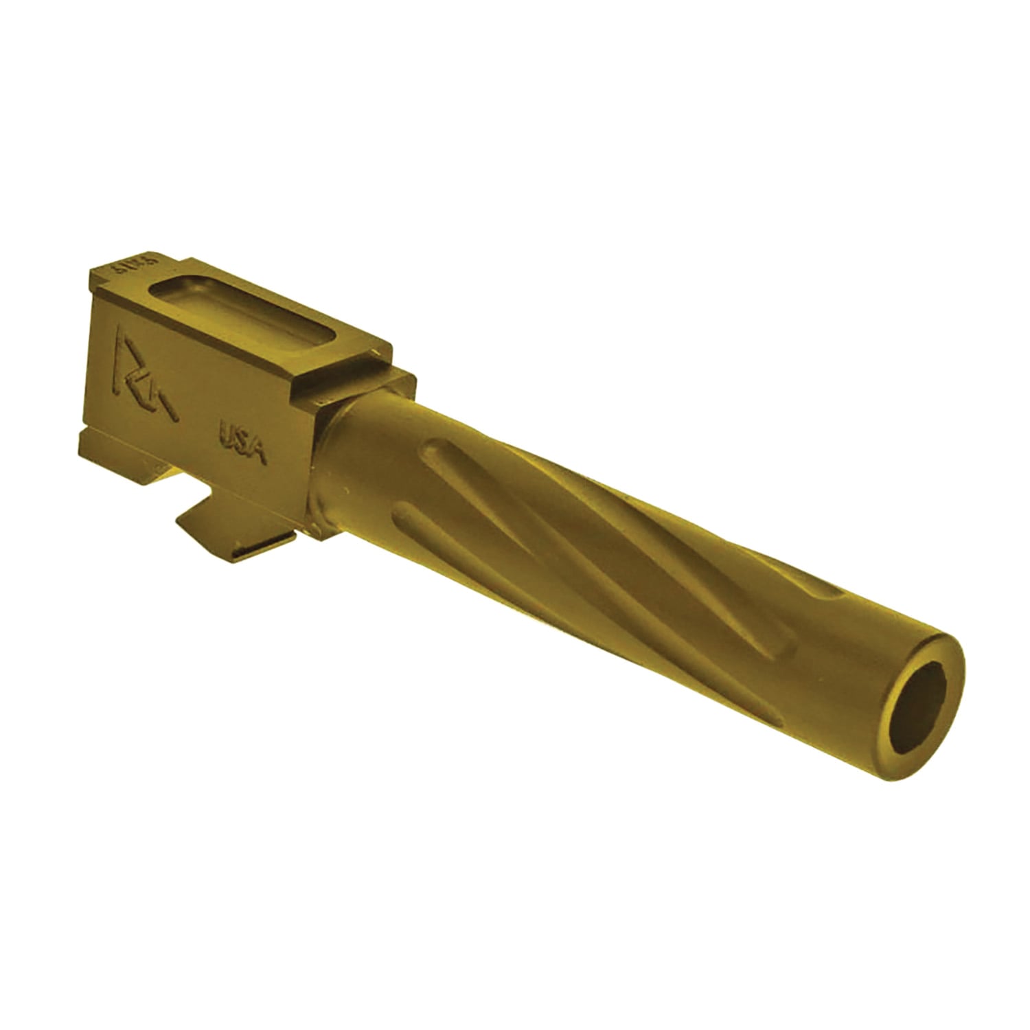 Rival Arms V1 Drop-In Barrel for Glock 17 Gen3-4, Gold - RA20G101E