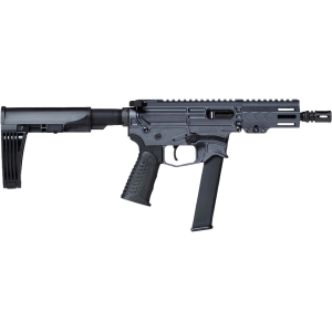Battle Arms Xiphos 9mm Luger Pistol 5.25" Threaded Barrel 33+1 Round Black Pistol Brace