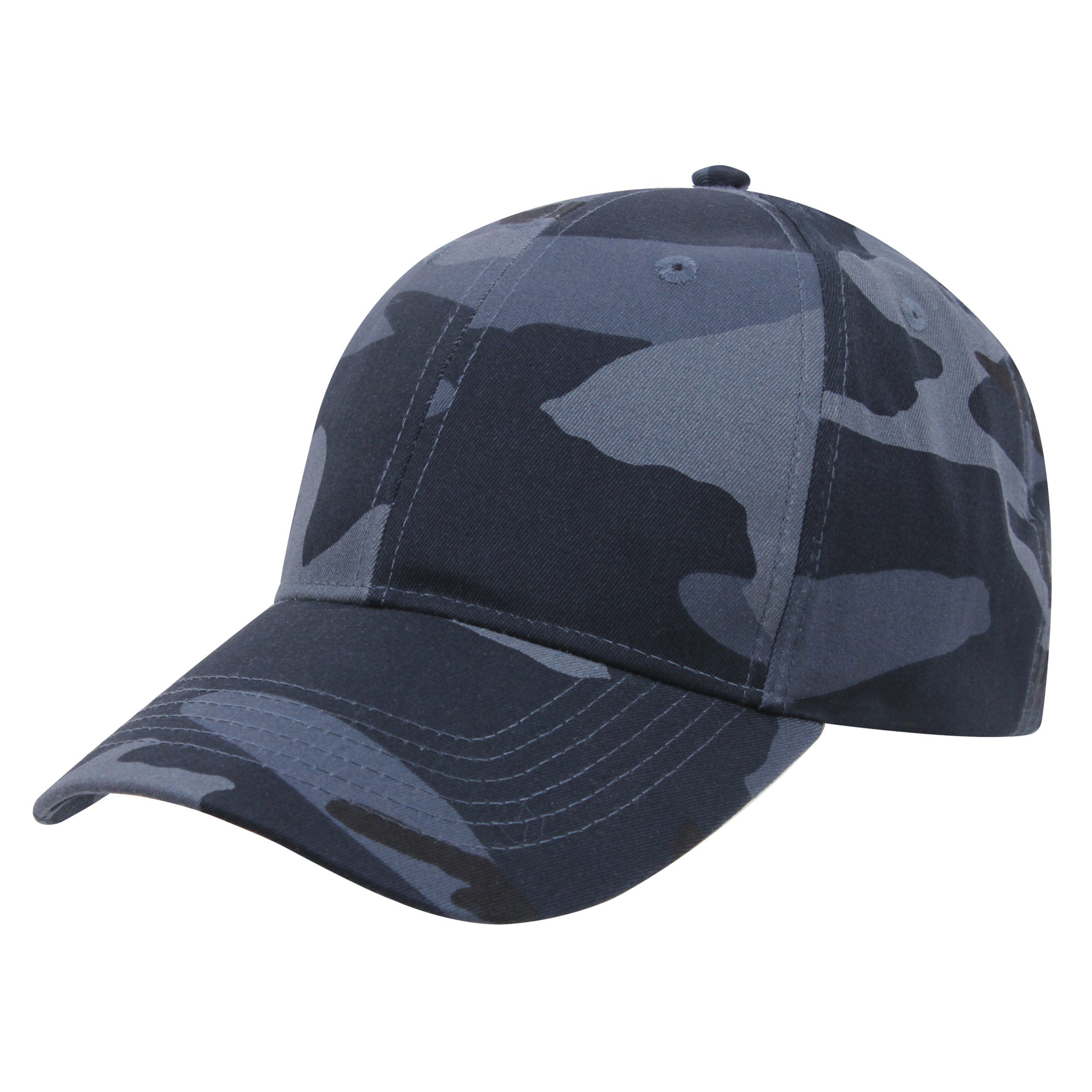 Rothco Supreme Camo Low Profile Cap - Midnight Blue Camo