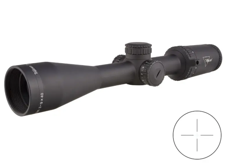 TRIJICON CREDO 3-9X40 BLK 1" DUPLEX GRN