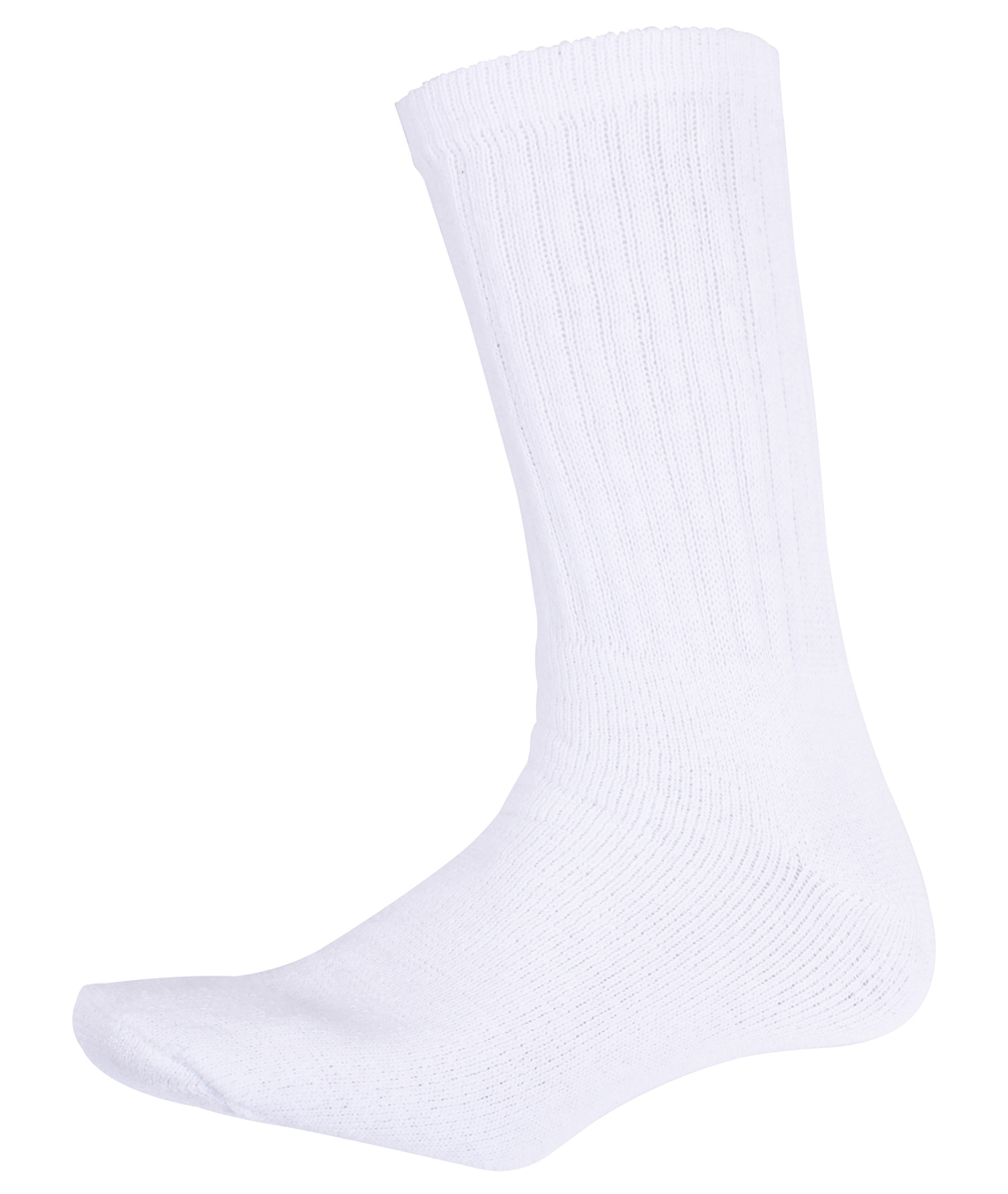 Rothco Athletic Crew Socks - White, 10 - 13