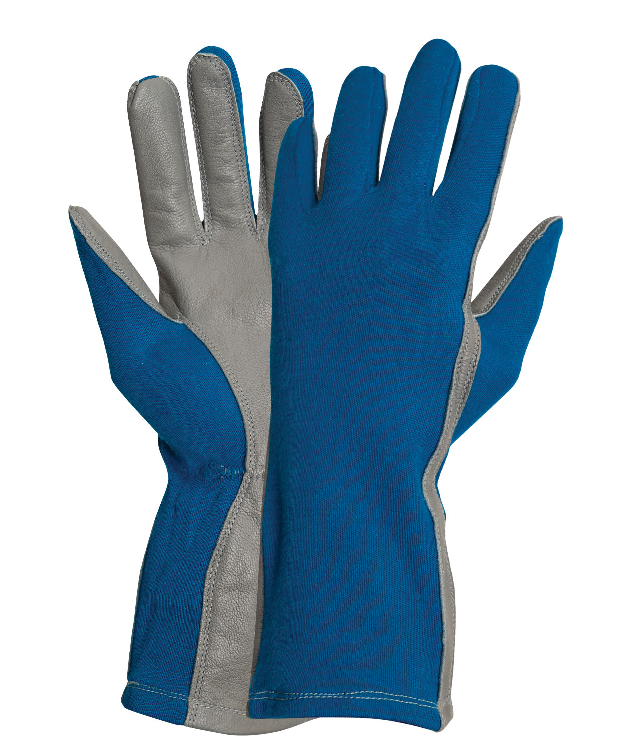 G.I. Nomex Flight Gloves - Royal Blue, 10