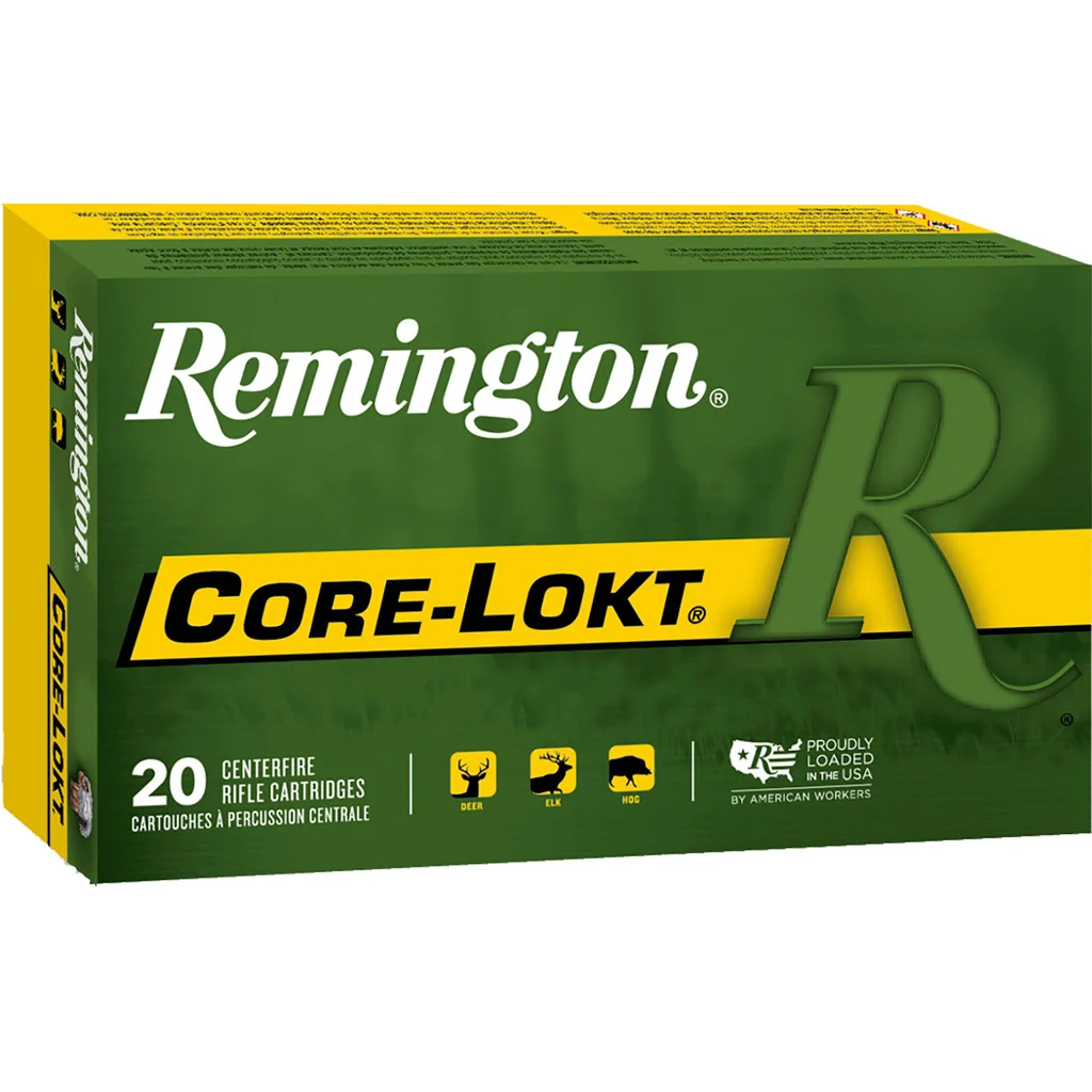 Remington Core-Lokt Centerfire Rifle Ammo 30-06 Sprg. 220 gr. Core-Lokt SP 20 rd.