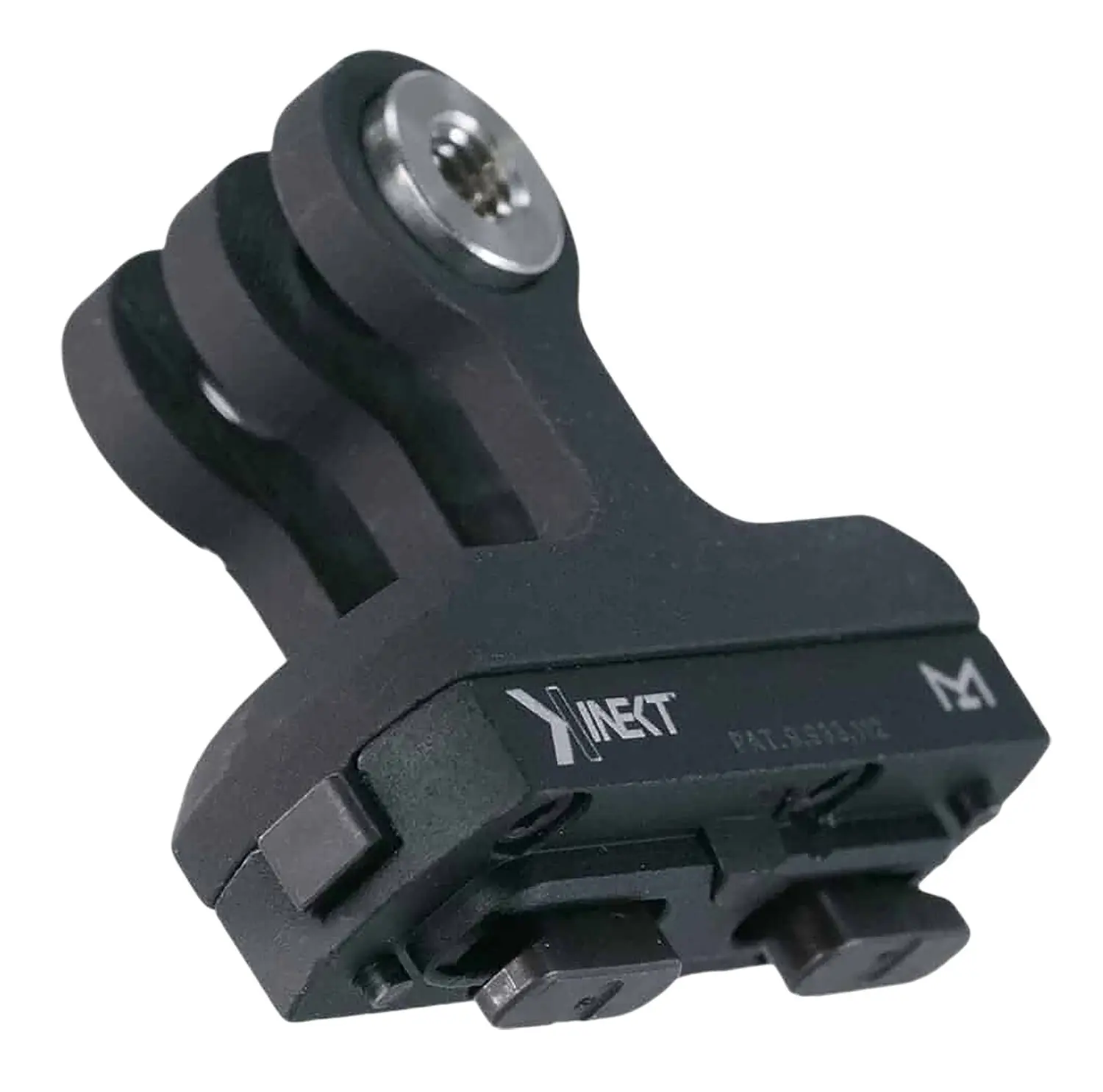 Kinetic Development Group KIN5-500 Go Pro Mount For Standard Magpul MLOK Slots Black Aluminum