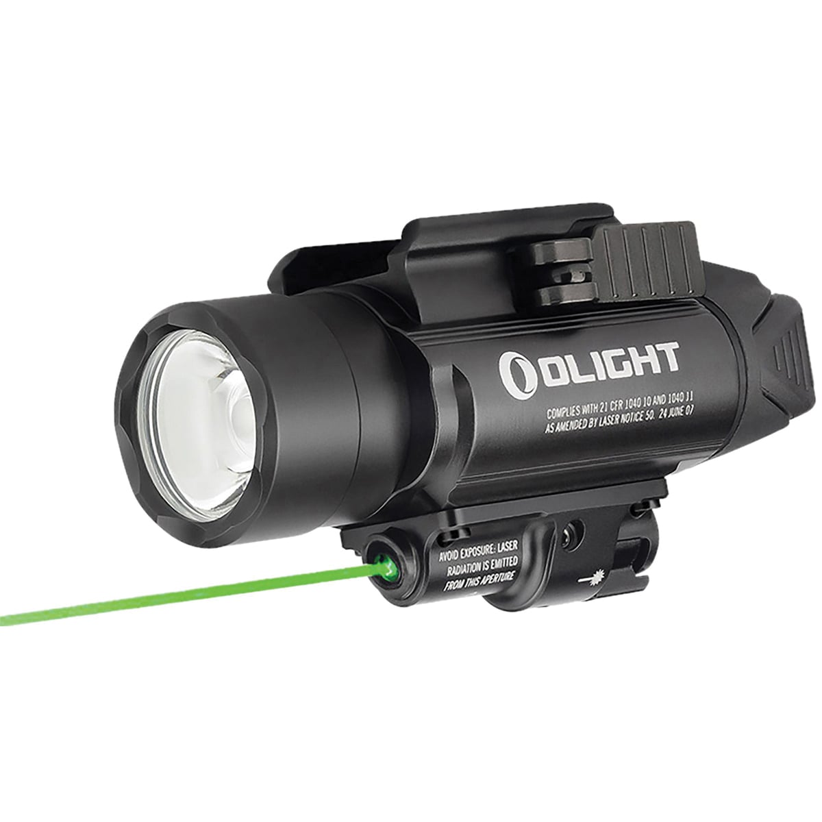 Olight Baldr Pro Tactical Light and Green Laser - 1350 lm  - BALDRPROBK1