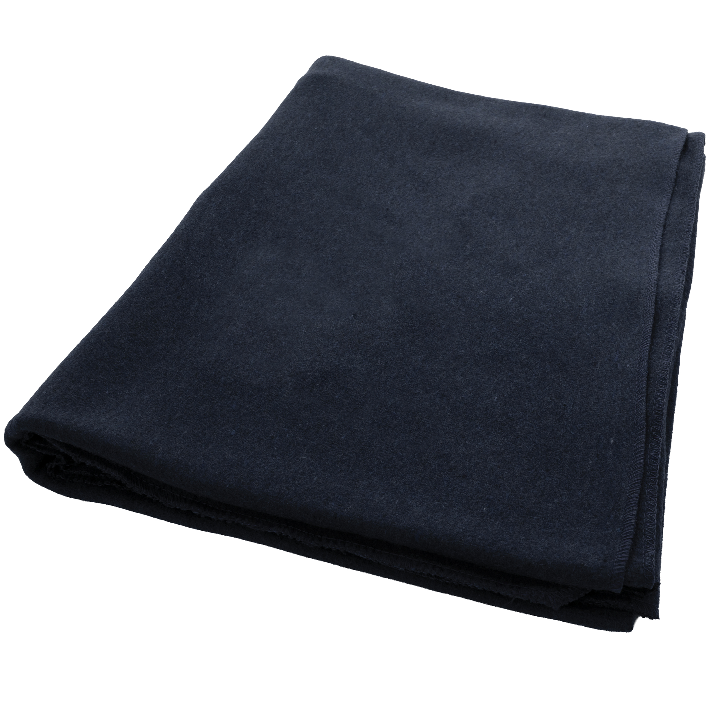 Rothco Wool Blanket - Navy Blue, 62 X 80