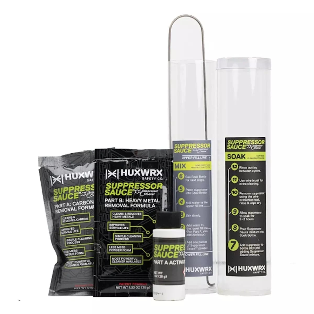 HUXWRX Suppressor Sauce Cleaning Kit - 3202