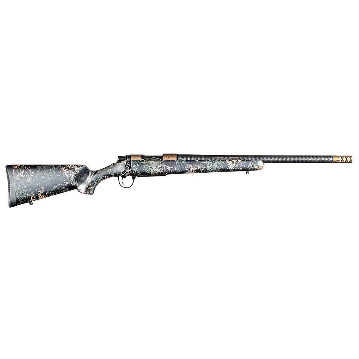 Christensen Arms Ridgeline FFT 7mm-08 Remington Bolt Action Rifle, Green - 8010620900