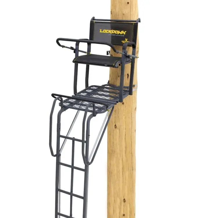 River's Edge Lockdown Ladder Treestand Wide 21 ft
