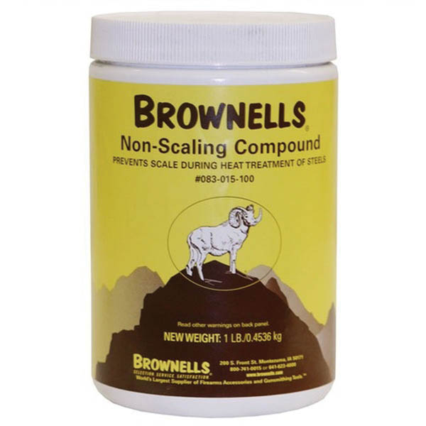 Brownells Heat Treated Non-Scaling Compound, 1 lb Can