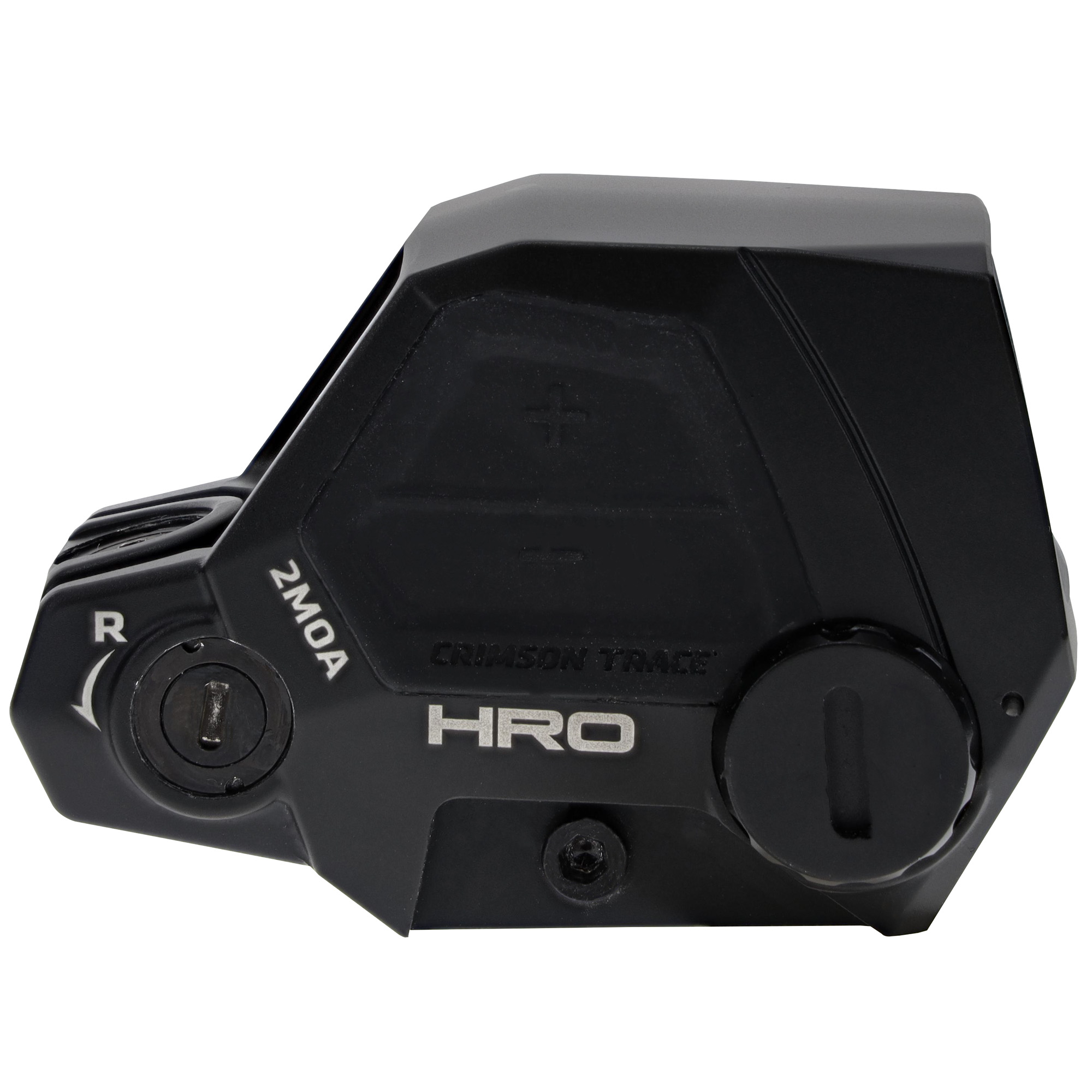 Crimson Trace Corporation Heavy Recoil Optic (HRO), Red Dot, 2 MOA Dot, Matte Finish, Black