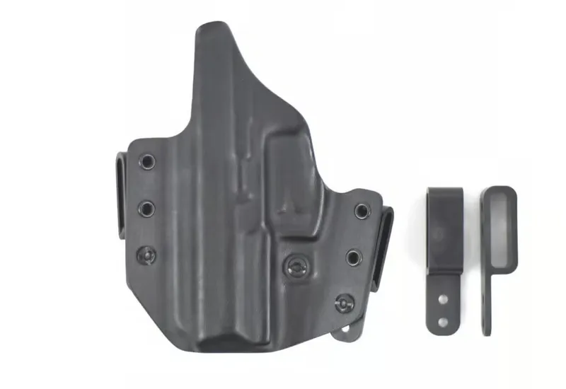 L.A.G. Tactical Defender OWB/IWB S&W M&P 2.0 9/40 RH Holster (Black)