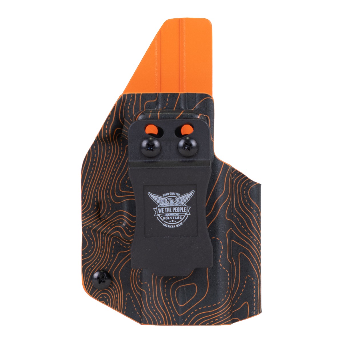 We The People Holsters S&W M&P Shield / M2.0 / Plus 9/40/30 (Pro Red Dot Ready) Holsters, Topographic Orange