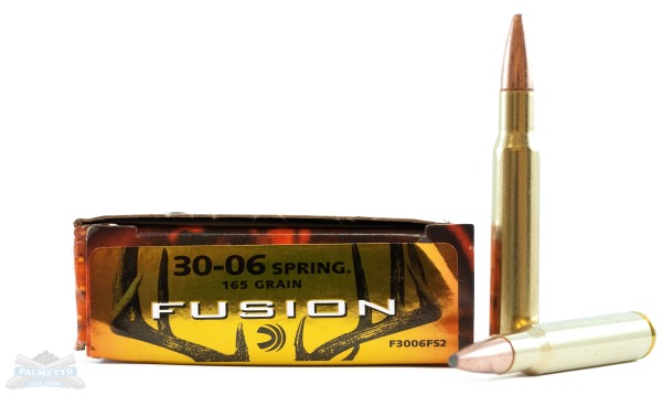 Federal 30-06 165gr Fusion Ammunition 20rds - F3006FS2