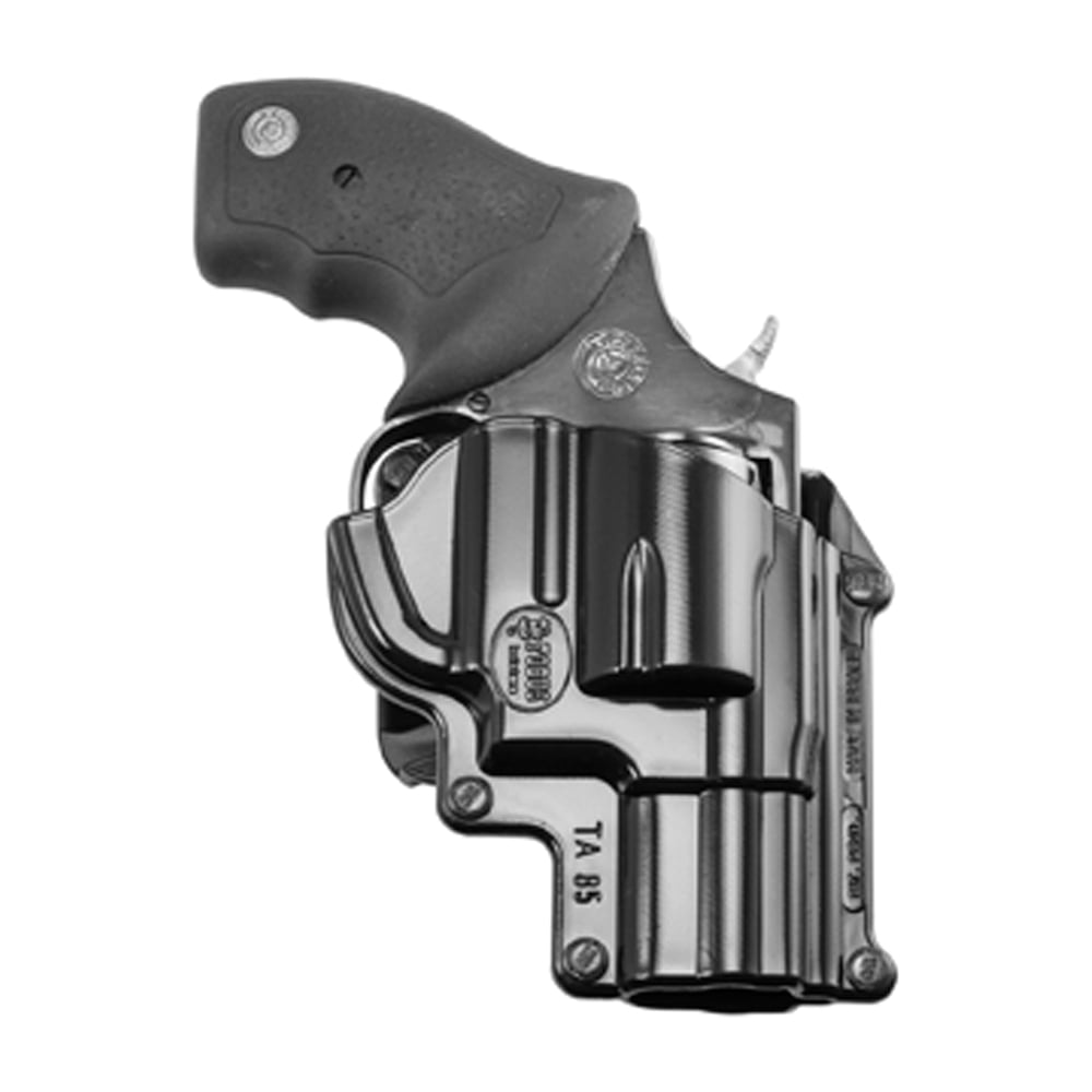 Fobus Standard Right Hand Taurus 85/850 CIA/UL85 Holster, Belt Loop/Slide Mount, Smooth Black - TA85BH