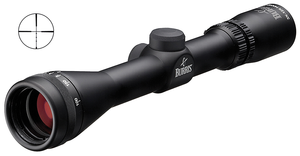 Burris 3-12x32mm Ballistic Plex Handgun Scope, Black - 200309