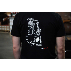 True Shot - Skull Cactus - T-Shirt - Black / Medium