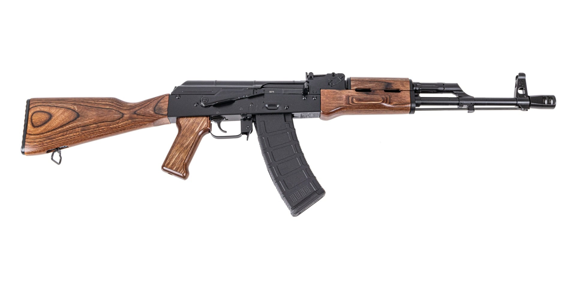 PSAK-74AKM Classic Rifle with Toolcraft Trunnion, Bolt, and Carrier, Nutmeg