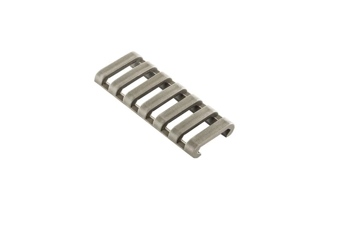 ERGO Grips 7 Slot Ladder LP Rail Cover - 3 Pack Olive Drab Green