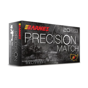 Barnes Precision Match 6mm Creedmoor 112gr OTM BT - Box of 20