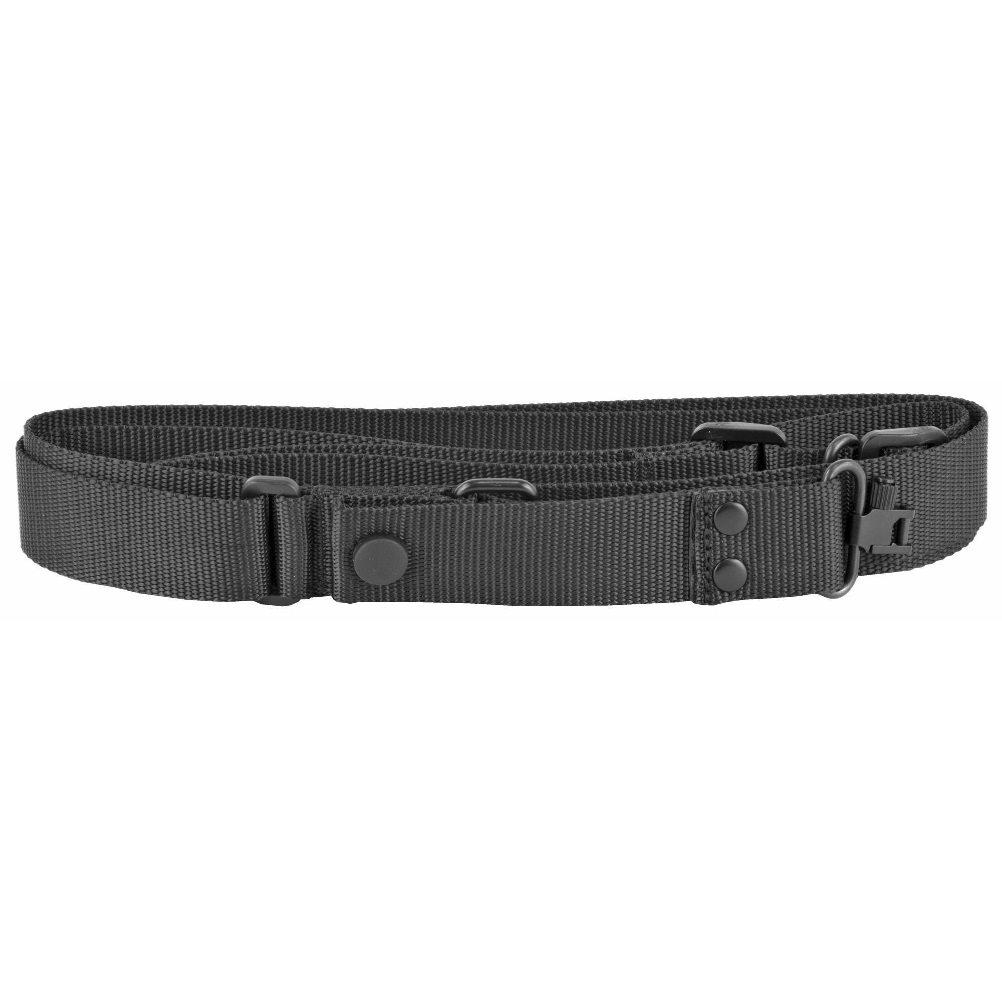 Uncle Mike's Tactical Shotgun Sling - 48" Adjustable with Swivels  Black