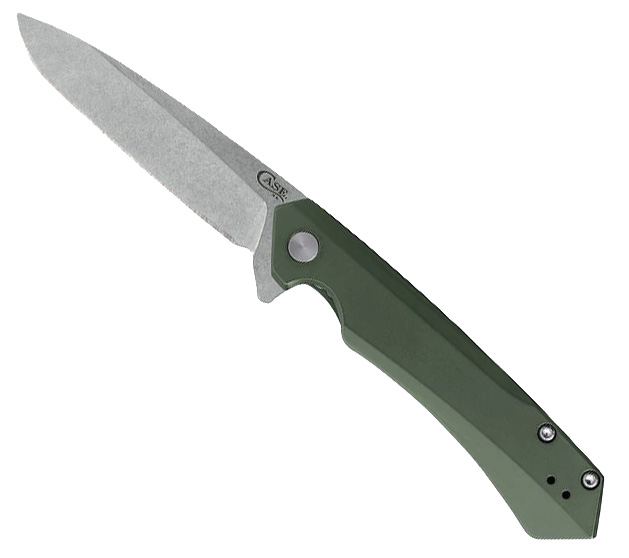 Case Kinzua Spear Point Folding Knife, OD Green