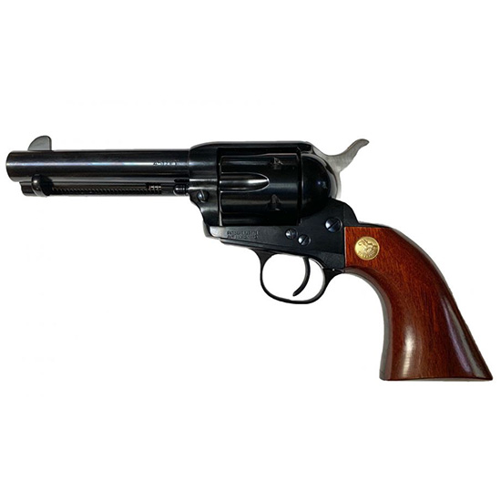 Cimarron Pistoleer 4.75" .45 LC Revolver, Blued Finish