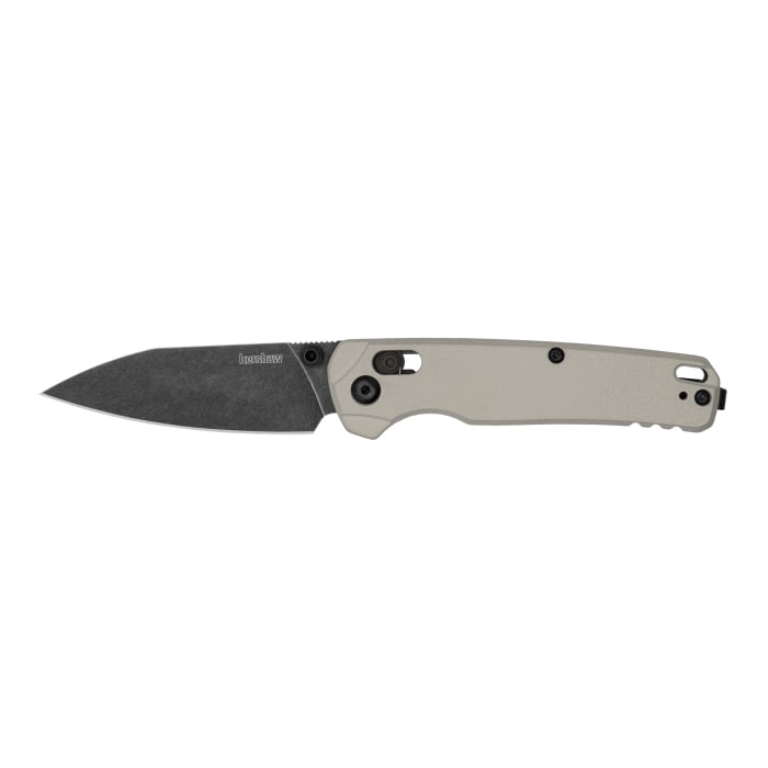 Kershaw Bel Air Folding Reverse Tanto Knife, Bright Nickel - 6105