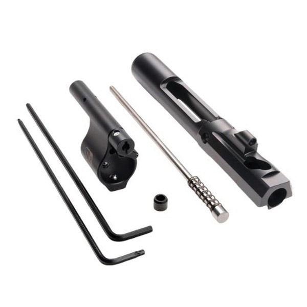Superlative Arms Pistol-Length Piston System w/Solid Set Screw Gas Block 0.75" x 1", Black