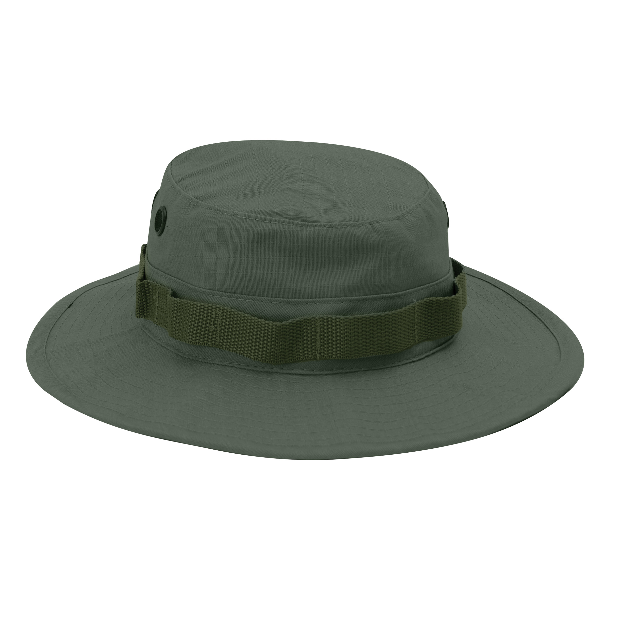 Rothco 100 Cotton Rip-Stop Boonie Hat - Olive Drab, Head Size 7 3-4
