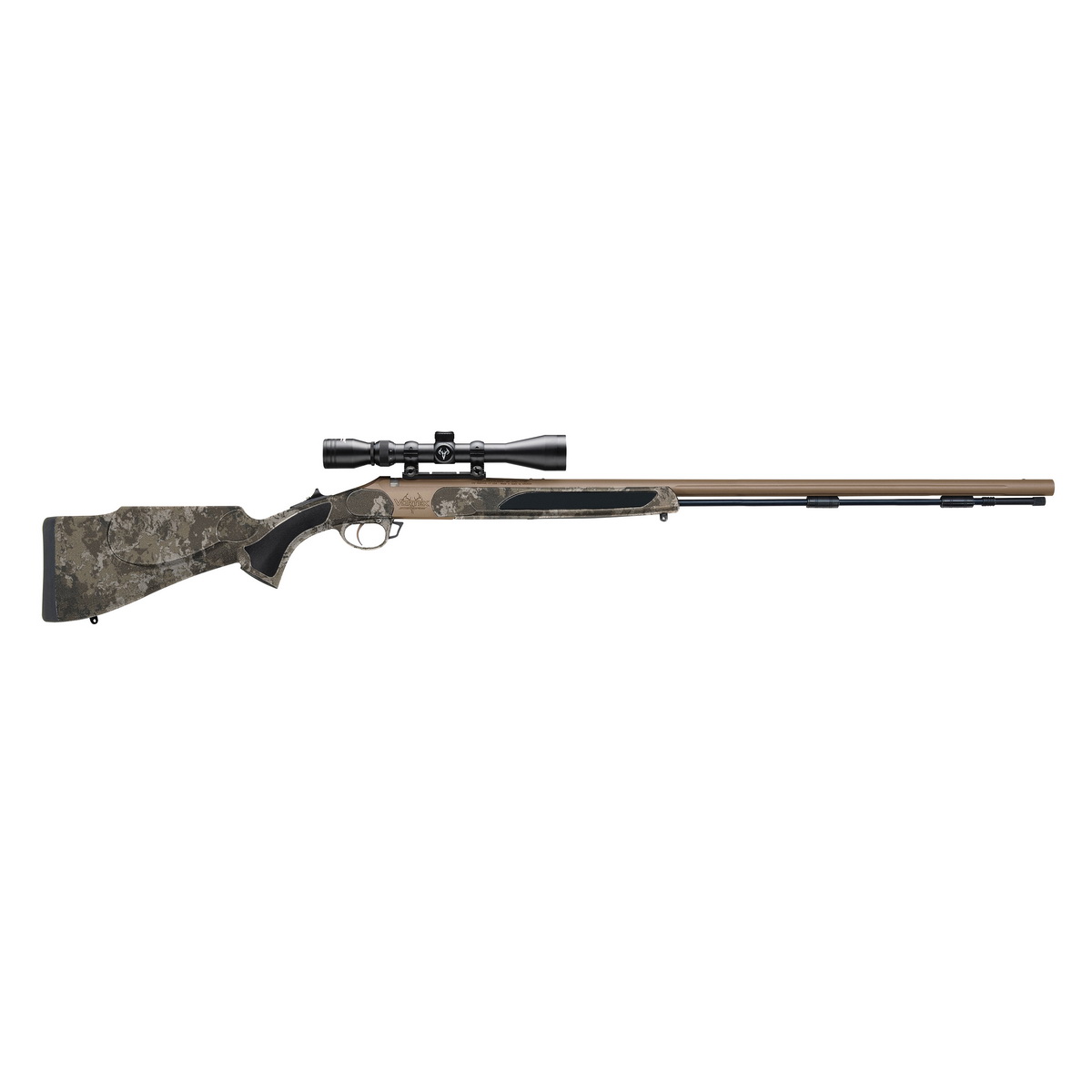 Traditions Vortek Strikerfire .50 Cal Break Action Rifle - High-Power Performance with Camo Design - R5-568804625