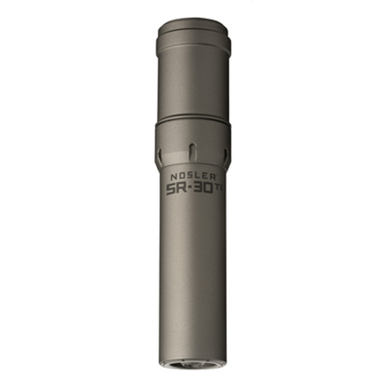 Nosler SR-30 Ti Gray .30 Cal Suppressor