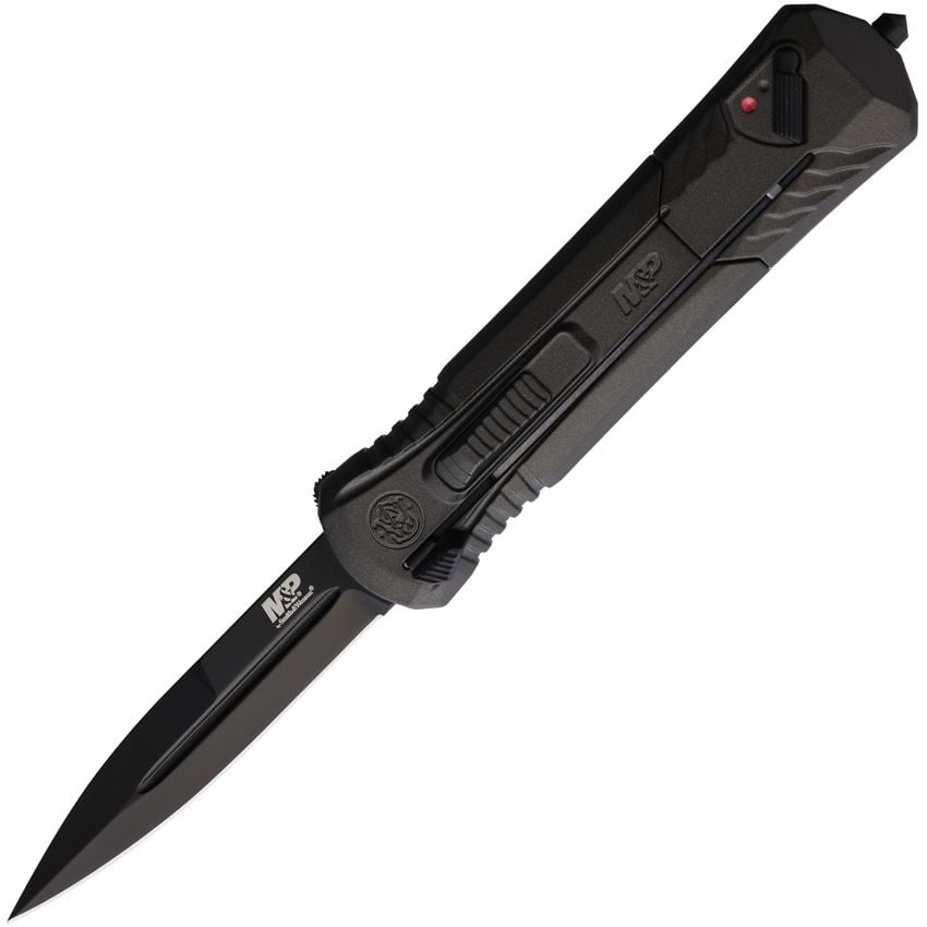 Smith & Wesson M&P OTF Spear Point Knife, Gray - 1092048