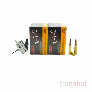 BUNDLE DEAL: TriggerTech Duty Two Stage Flat Drop in AR-15 Trigger and 200 Rounds of Ammo - PMC 5.56 62 Grain