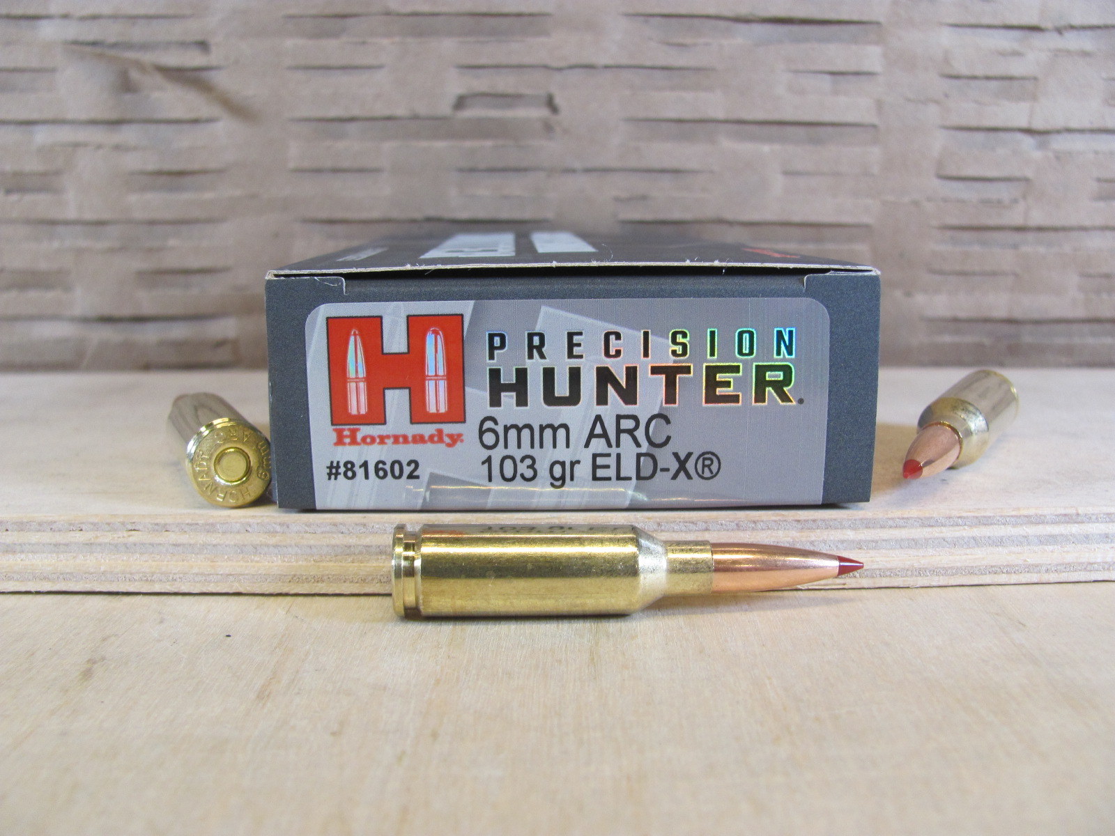 20 Round Box – 6MM ARC 103 Grain ELD-X Hornady Precision Hunter Ammo – 81602